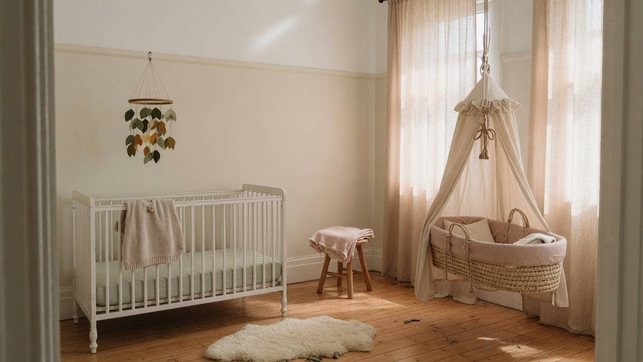 Morning light in the nursery